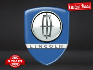 Lincoln Emblemas Auto Resistentes Alta Calidad Profesional